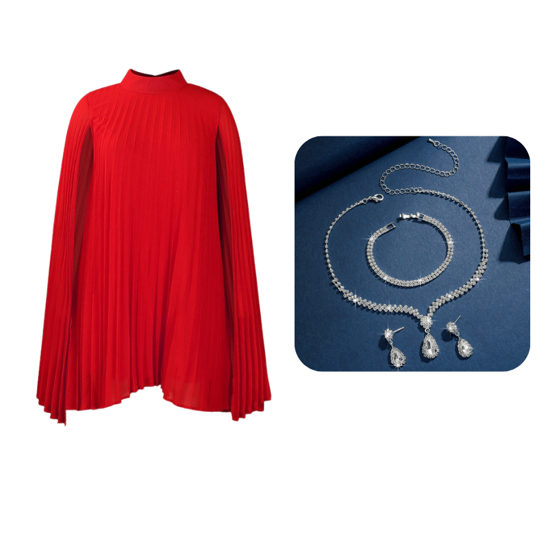 Red_Dress & Necklace