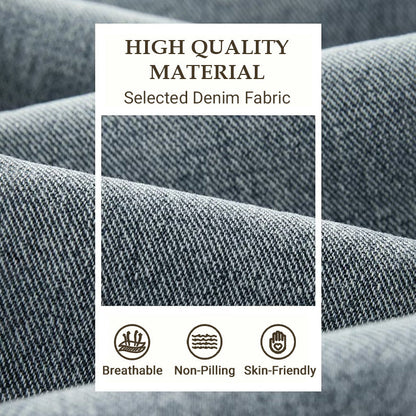 ⏳Time-Limited Special⏰Men's Loose Fit Straight Jeans – Lightweight, Breathable & Versatile – Cool Summer Comfort 🏃‍♂️