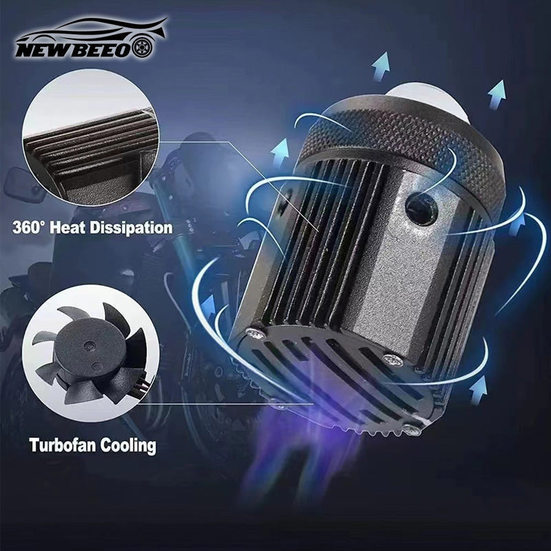 🔥Hot Sale Deals-Motorcycle LED Powerful Headlight