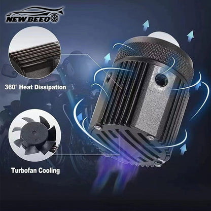 🔥Hot Sale Deals-Motorcycle LED Powerful Headlight