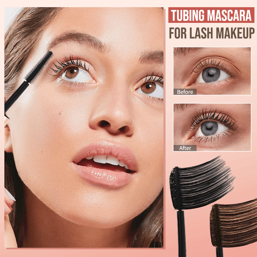 🥳Limited-Time Offer💞50K+ SOLD!👁️✨ All-Day Beautiful Lashes, Smudge-Proof! Waterproof Fiber Mascara for Natural Volume. 💖💃