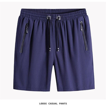 🔥2026 HOT SALE 49% OFF🔥Men's Plus Size Ice Silk Stretch Shorts
