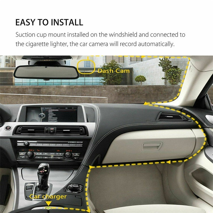 🚗🎥 50% OFF! Dash Cam 3 Cameras 1080P HD – Front + Interior + Rear with Reverse 🔥