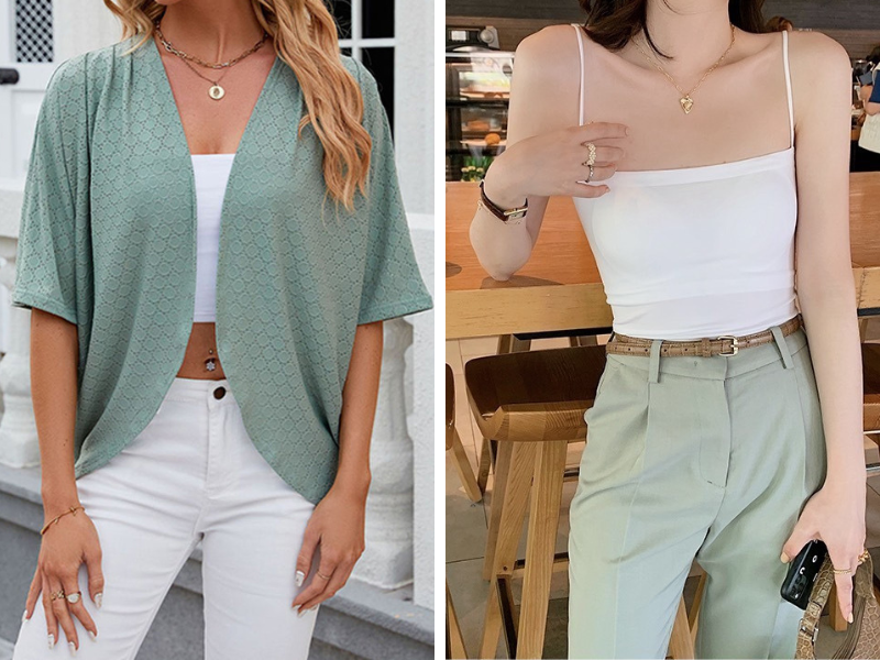 Open-Front Half-Sleeve Cardigan 🧥✨ – Minimalist Solid Colour, Lightweight, S-2XL