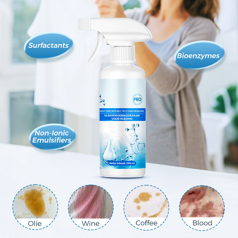 🔥Limited-time offer: Buy 2 get 1 free🏆300ML / Pack✨Clothing emulsifier, Non-Ionic Laundry Pre-Treatment