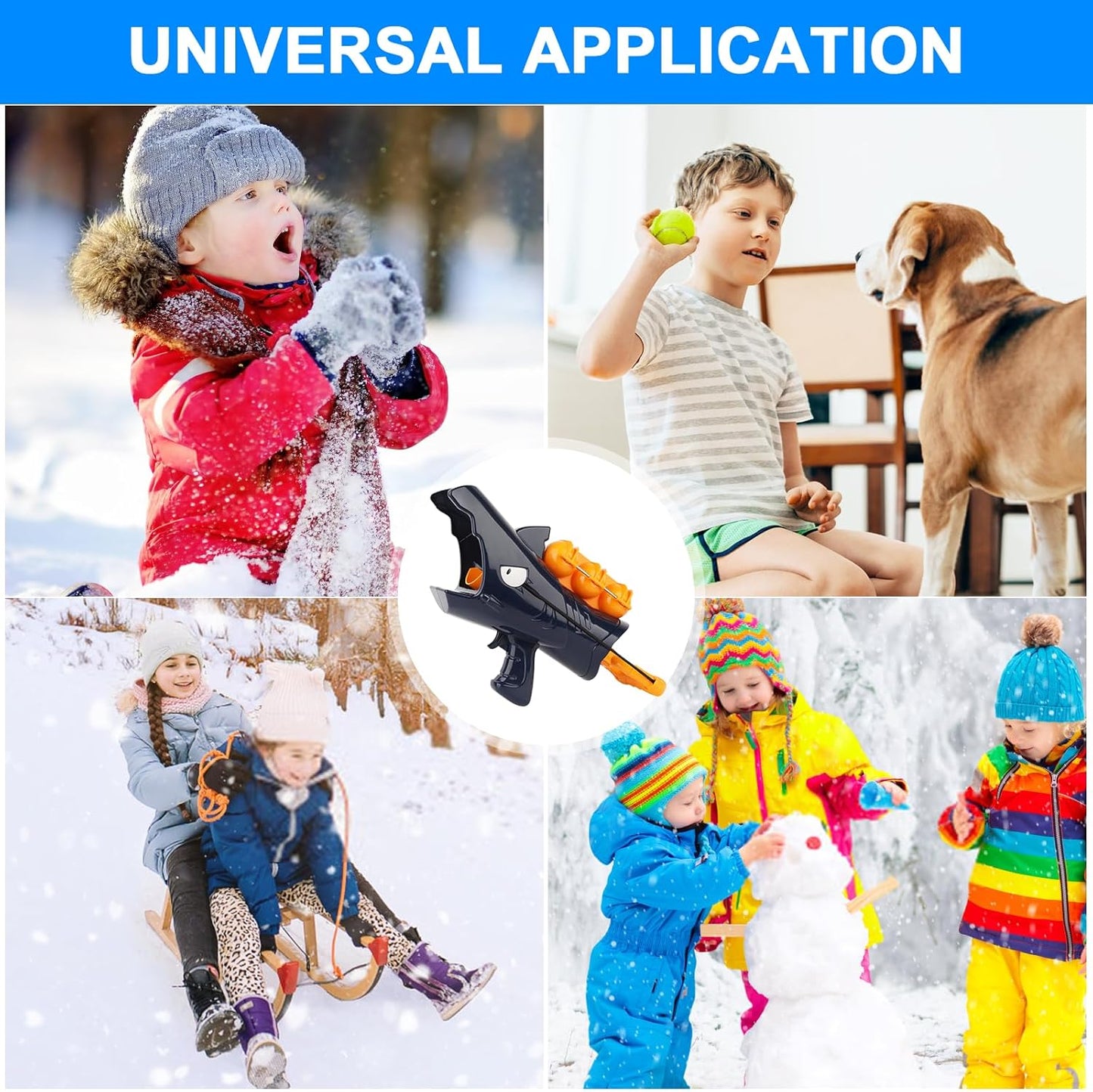 🔥This Week's Special Offer 49% OFF -2025 Shark Snowball Launcher