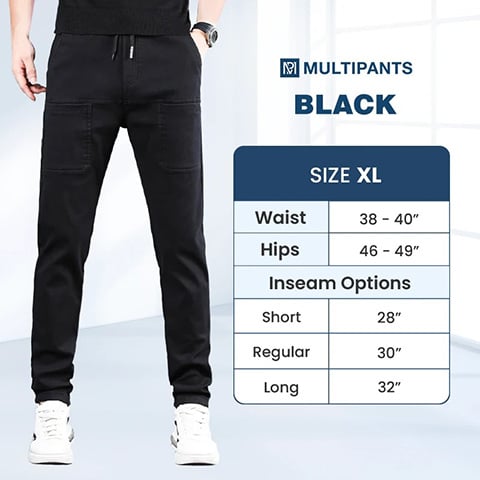 🎁 LAST DAY SALE OFF 👖 High Stretch Multi-pocket Durable Cargo Pants