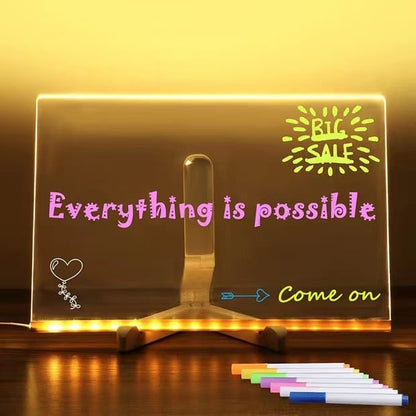 ✨LAST WEEK SPECIAL PRICE: $25.8!!⏳🎨Luminous Led Drawing Board For Children