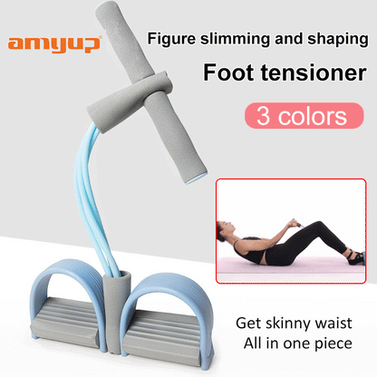 🎁Limited-time 50% discount⏳21 Fitness Resistance Bands-4 Tube Pedal Ankle Puller