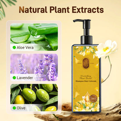 🔥Pure Natural Plant Extract💥Nurturing Herbal Hair Color