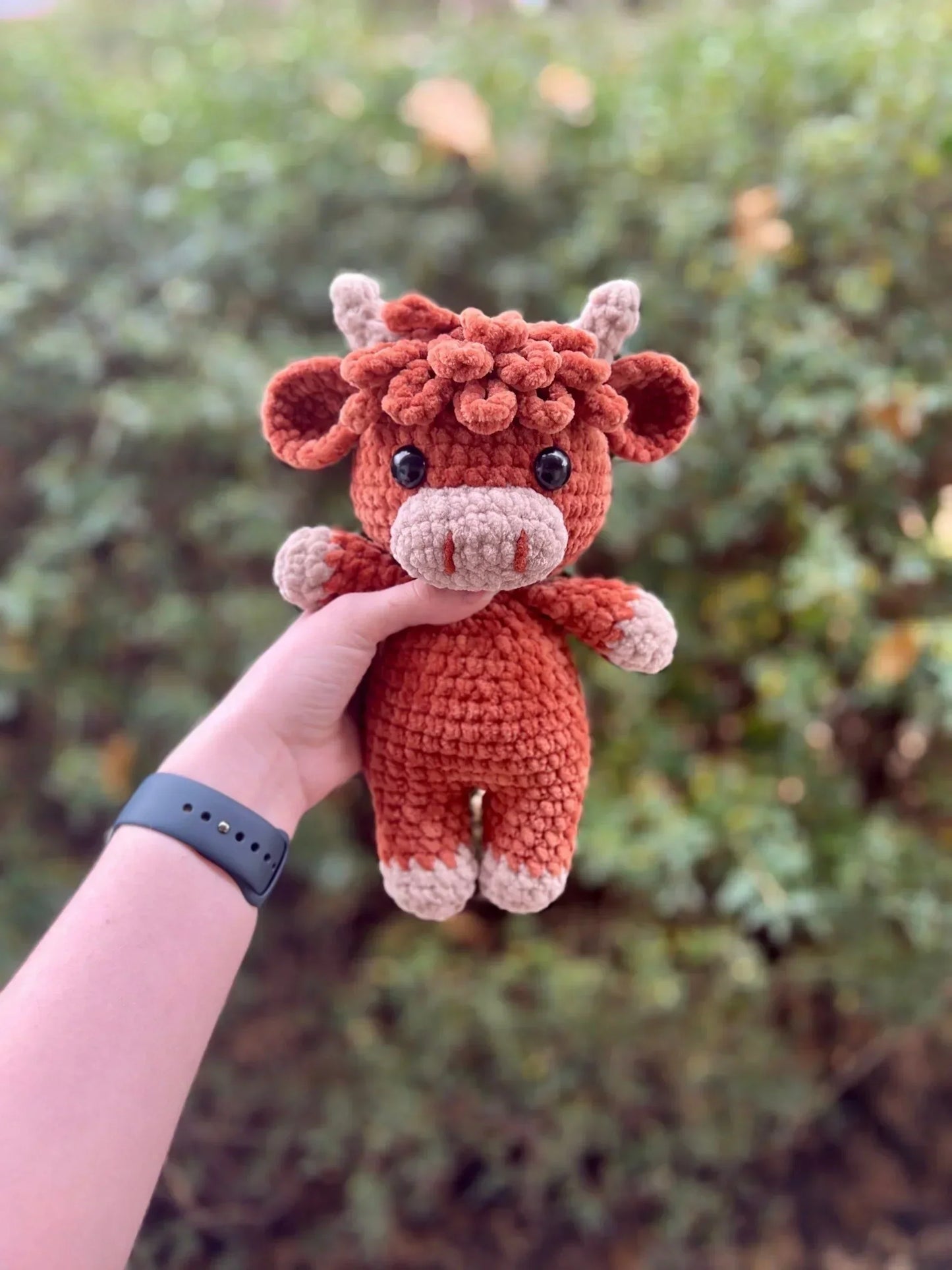 ✨LAST DAY PROMOTION - 50%OFF✨Crochet Highland Cow Amigurumi Pattern🐮- DIY Kit & Finished Plush