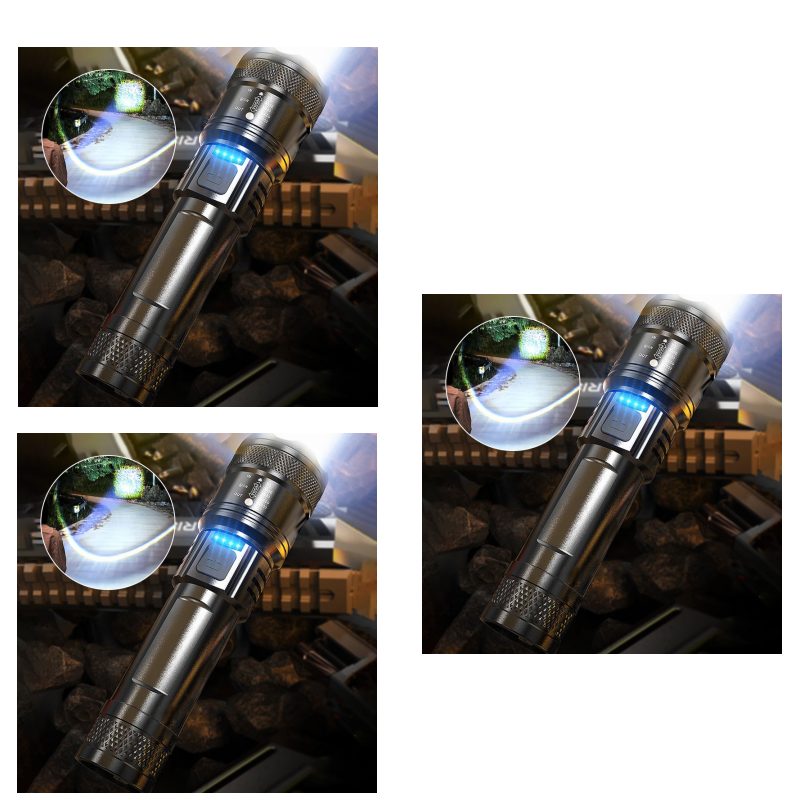 🔦49% OFF + BUY 2 GET 1 FREE! 💥 Super-powerful zoom flashlight – extremely bright & waterproof – perfect for outdoor use & emergencies!