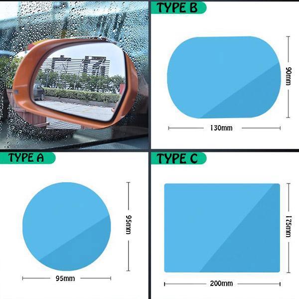 🏆Flash Sale⚡ 50K+ SOLD! Almost Gone-💥Waterproof Film For Car Rear View Mirror
