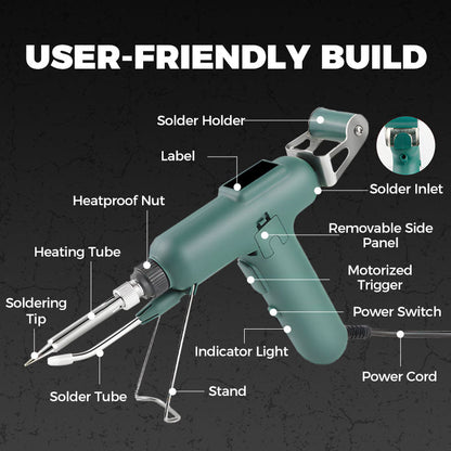 💥High-efficient 80W Electric Sodering Iron💥Buy together with Stainless Steel Solder Wire for Precision for a better price