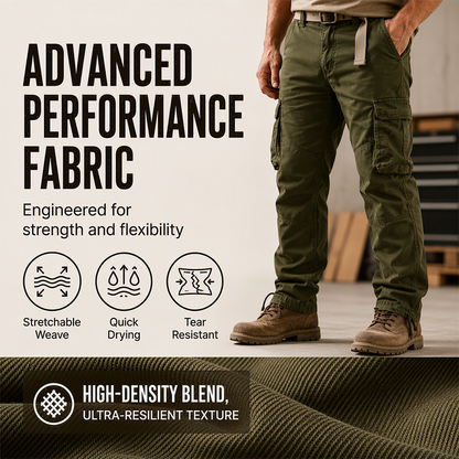 🔥 Utility Built In | Men’s Multi-Pocket Tactical Cargo Pants