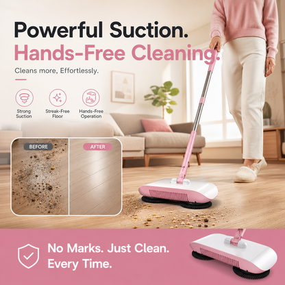 🔥New Hot Selling-50% Off!!🤖🧹SMART ROBOT VACUUM CLEANER MOP & BROOM