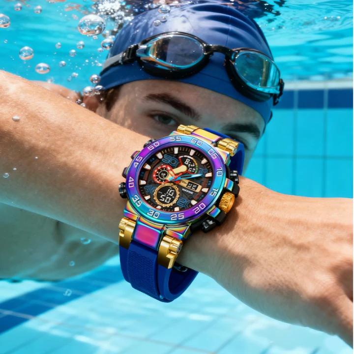 ⌚ 50% OFF! ✨ MULTIFUNCTION LED WATCH - Waterproof & Digital Display, 7 Sports Modes with Sleep Monitor, Perfect for Outdoor and Daily Use 🌟🔋