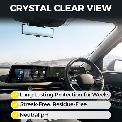 ⏳Time-limited Special⏰Micromolecular Anti-Fog Coating Wiper🧽Keeps Your Windshield Clear & Fog-Free✨