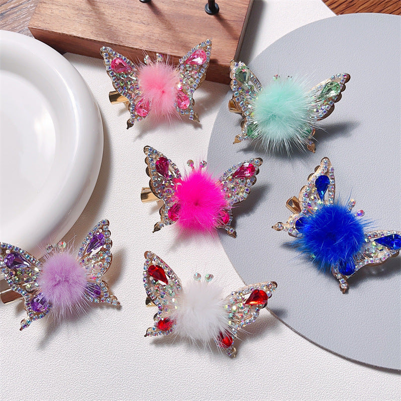 💐2Pcs Flying Butterfly Hairpin