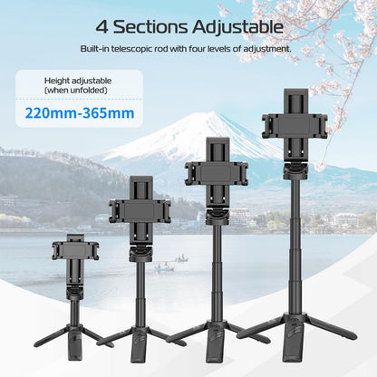 🔥2025 NEW SALE - 49% OFF🔥Extendable Grip Phone Tripod with Detachable Remote (Pocket Size)