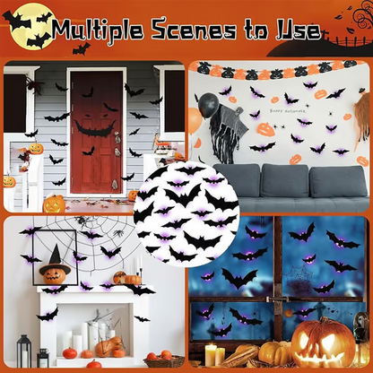 🎅Halloween 50% Off Sale🦇Halloween 3D Lighted Bats