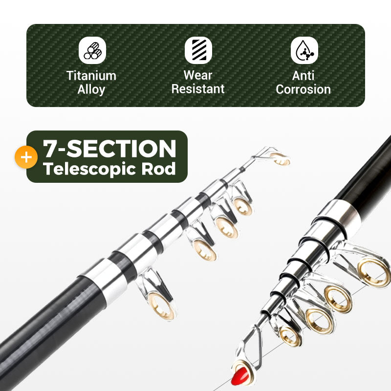 🔥Limited-time 50% off-Foldable Fishing Rod