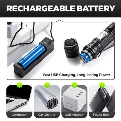 🔥Factory Direct Sales🔥Color Pattern Laser Flashlight