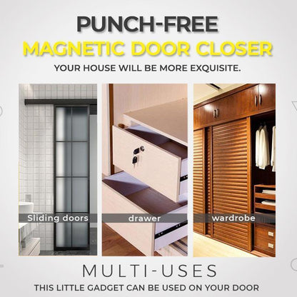 📢📢BIG SALE ✨Magnetic Door Closer Without Perforations