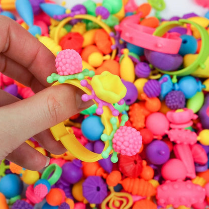 👸🏻Hot Sale Deals-Pop Beads for Kids' Jewelry Making