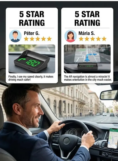 ⌛Limited-Time Offer-Head-Up Display (HUD) Car GPS Digital Speedometer