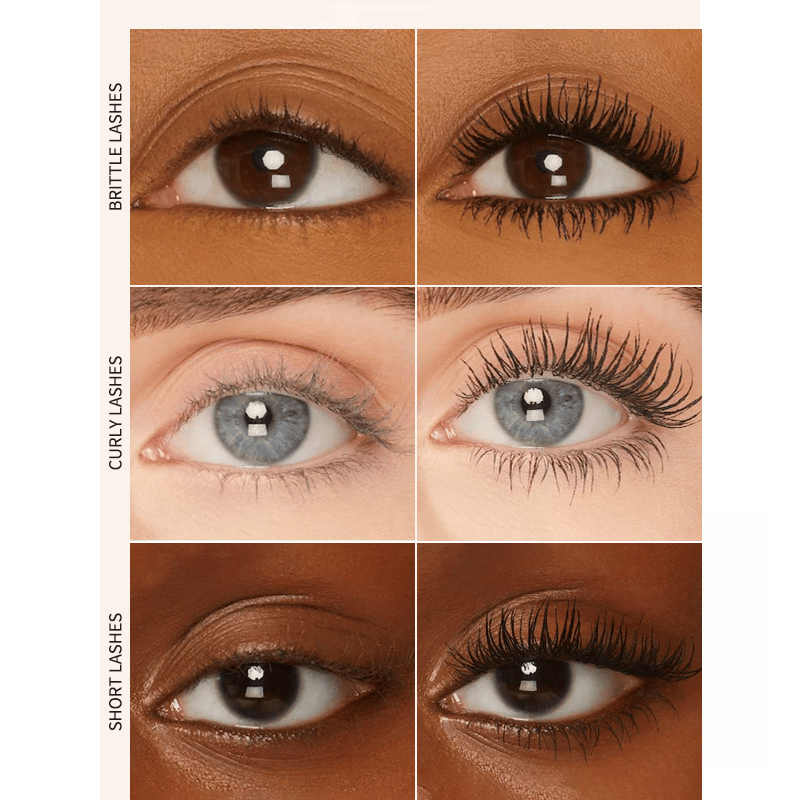 🥳Limited-Time Offer💞50K+ SOLD!👁️✨ All-Day Beautiful Lashes, Smudge-Proof! Waterproof Fiber Mascara for Natural Volume. 💖💃