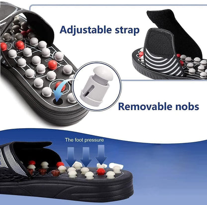 🦶50% OFF NOW! 🔥Acupressure and Magnetic Therapy Slippers 🦶🔥
