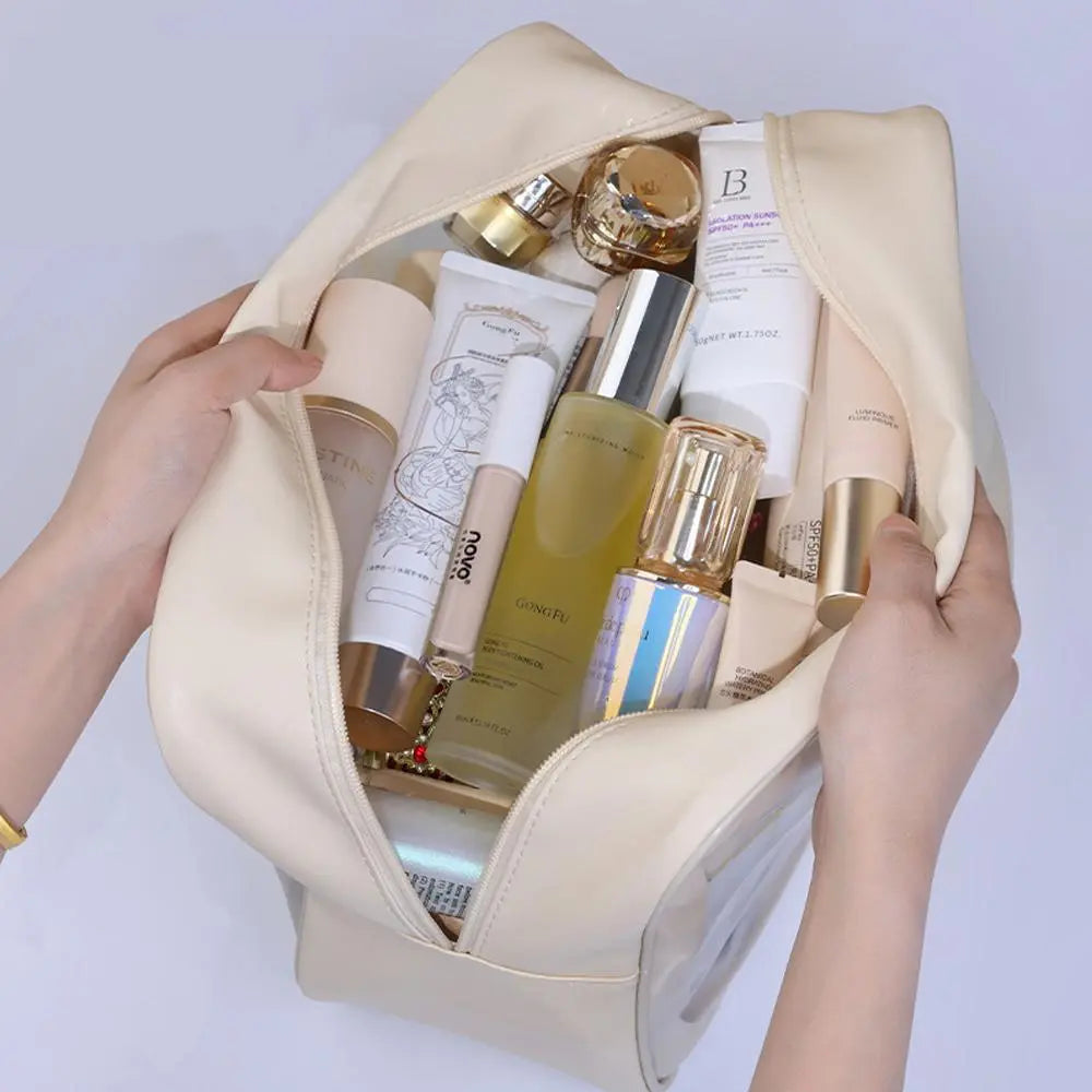 🔥Hot Deals-Dry and wet separation wash cosmetic bag