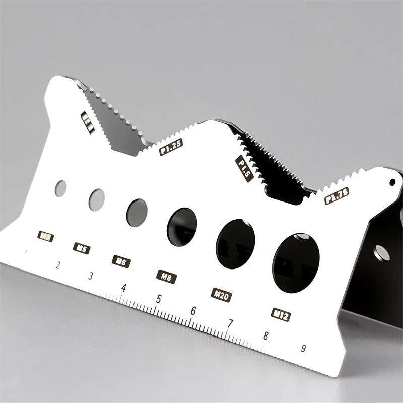 🔥For a limited time 24 hours 💥Hot Sale 58% off🎉Stainless Steel Double-Sided Bolt Gauge Card