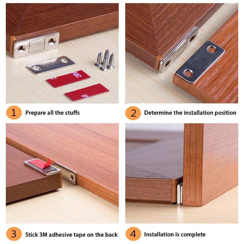📢📢BIG SALE ✨Magnetic Door Closer Without Perforations