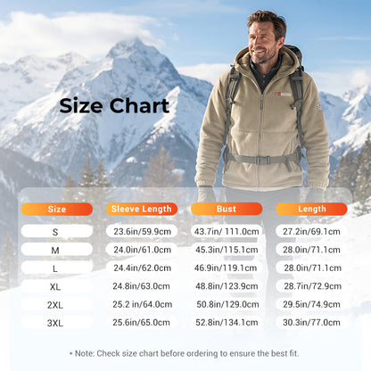 🔥Upgraded Unisex Hooded Casual Graphene Insulated Jacket (with Internal Pockets)
