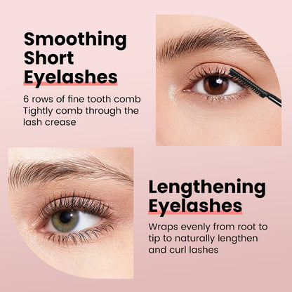 🔥Buy 1 get 1 free🔥🔥[Waterproof and Non-Smudging] Lengthening And Curling Long-lasting Mascara