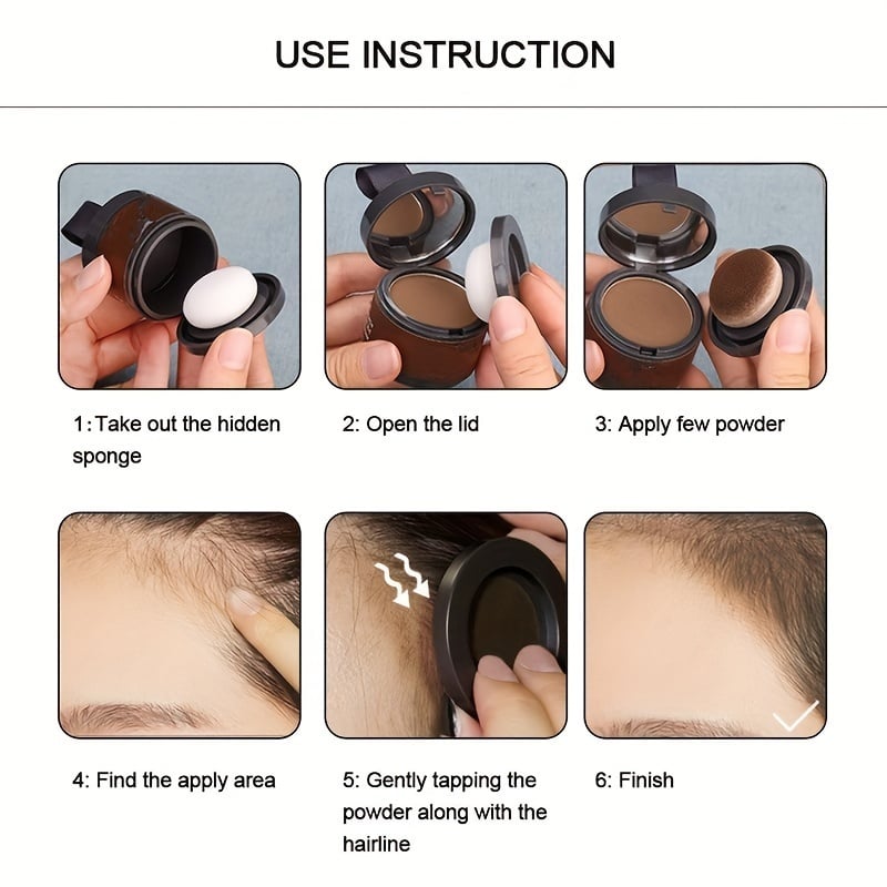 🔥🔥BUY 2 GET 1 FREE💗Hairline Powder  (fit all hair color)🌈