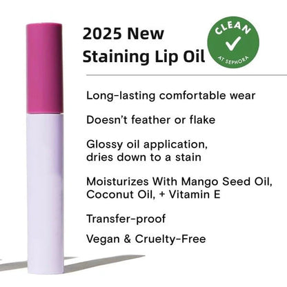 💋Lips Staining Lip Oil (Non-Sticky | Non-Smudge | 24H Long-Lasting🔥)