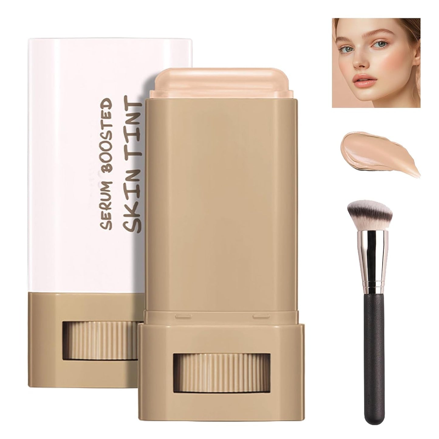 🔥Limited Time Discount-49% Off🔥Foundation Stick Beauty Balm Serum Boosted Skin Tint