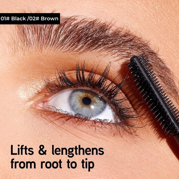 🥳Limited-Time Offer💞50K+ SOLD!👁️✨ All-Day Beautiful Lashes, Smudge-Proof! Waterproof Fiber Mascara for Natural Volume. 💖💃