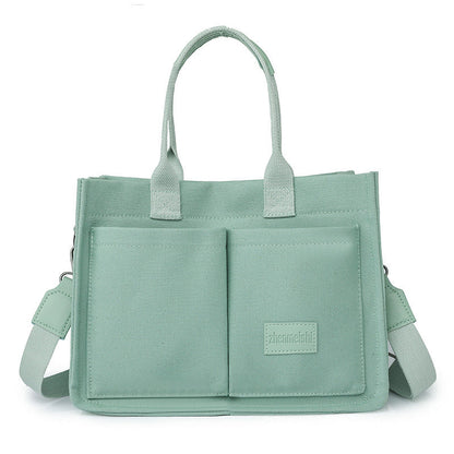🔥Hot Sale🔥Fashionable Large Capacity Tote Bag with Strap