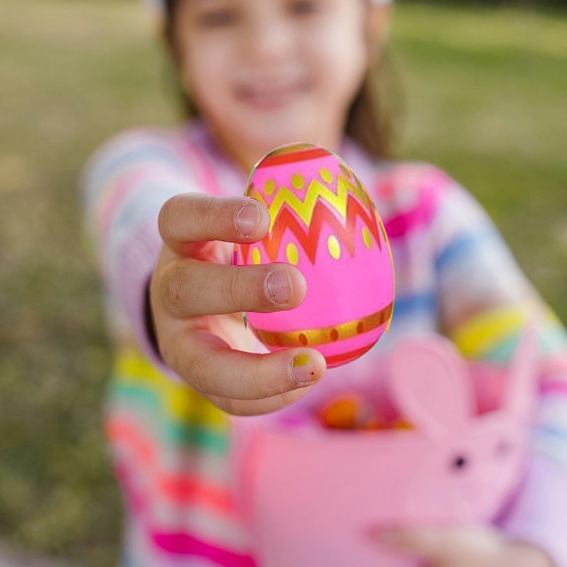 🔥2025 HOT SALE 🐇 Happy Easter - 24 Pack Prefilled Easter Eggs with Squeeze Toys