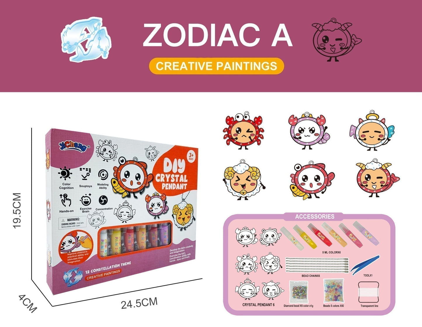 🔥2026 Hot Sale 50% OFF✨⚡ 50K+ SOLD! ⏰DIY Crystal Paint Arts and Crafts Set🎁