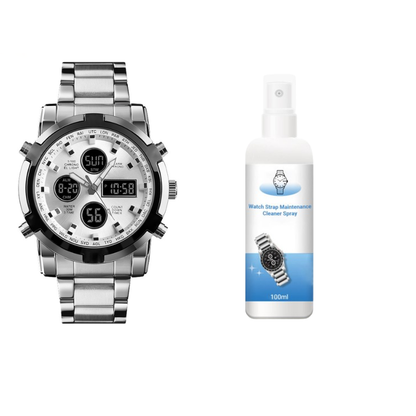 ⌚ 49% OFF NOW! 🪖 Men‘s Military Watch – Analog-Digital Display, Waterproof & Shock-Resistant 🛡️