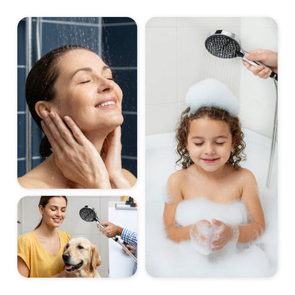🚿 49% OFF NOW! ✨ High-Pressure Rainfall Shower Head - 360° Adjustable Angle, Easy-Clean Nozzles & Universal Fit for Refreshing Showers 💦📦