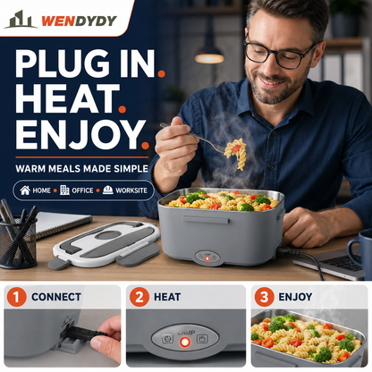 🔥 50% off today! 🍱 Portable food warmer