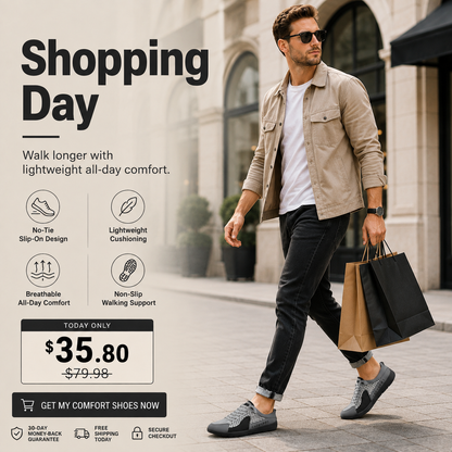 Top Pick🏆👟Slip-In Breathable Mesh Sneakers – Non-Slip Sole & Lightweight Cushioning for All-Day Comfort