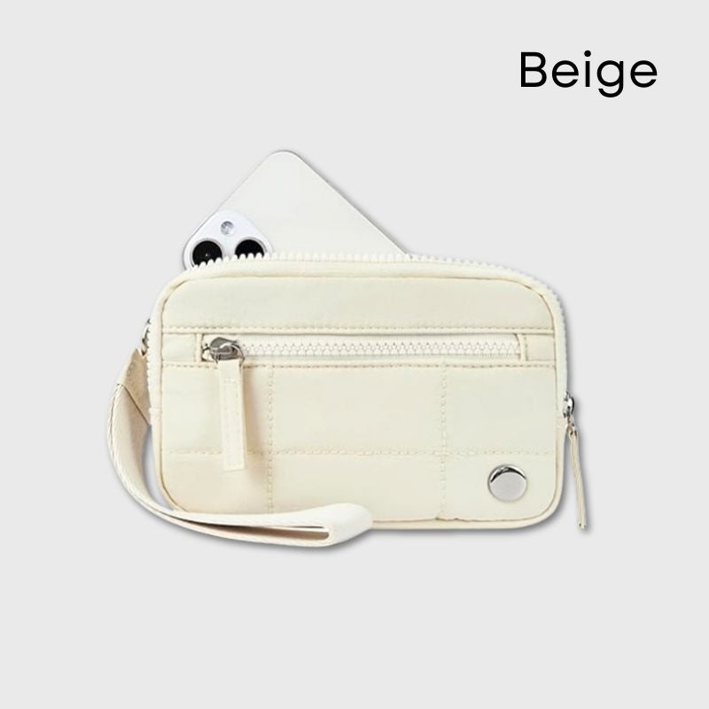 🔥Last Day 49% OFF | Puffer Wristlet Wallet Fits Phone💜