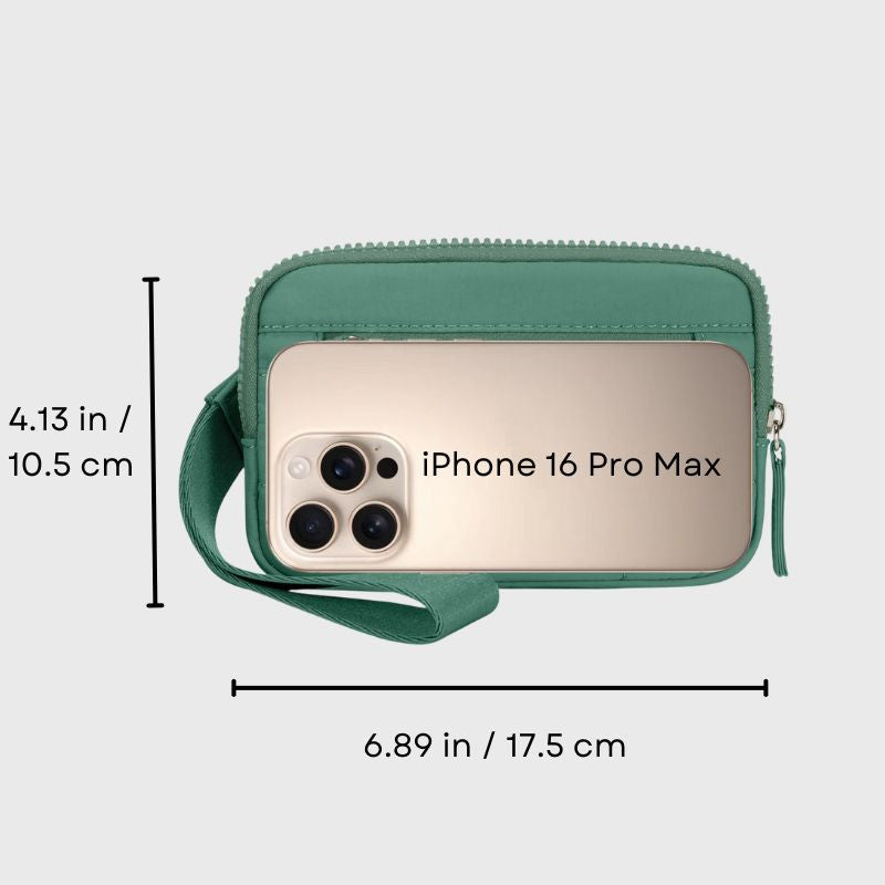 🔥Last Day 49% OFF | Puffer Wristlet Wallet Fits Phone💜